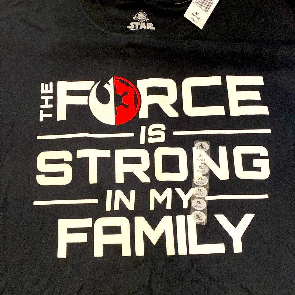 Starwars New tshirt - from Disneyland - size XL